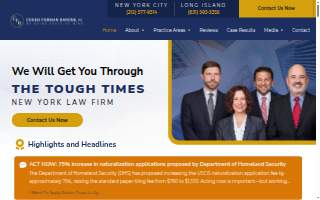 Cohen Forman Barone, PC website
