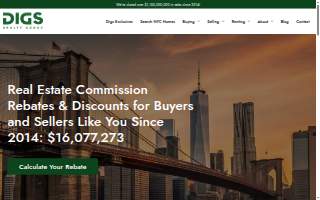 Digs Realty Group website