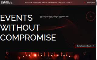EMRG Media website