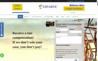 Ginarte Gonzalez & Winograd, LLP of New York website