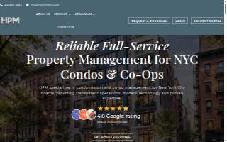 Harlem Property Management website