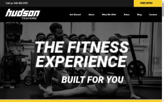 Hudson Training NYC website
