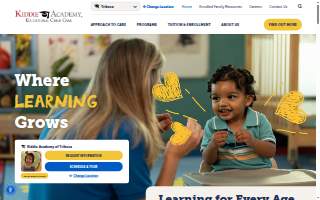 Kiddie Academy of Tribeca website