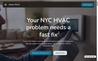 Kraus HVAC Repair website