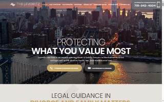 Levoritz Law Firm | Manhattan Divorce Attorney website