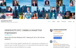 Linkedin Headshots NYC website