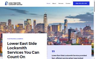 Lower East Side Locksmith Service Inc website