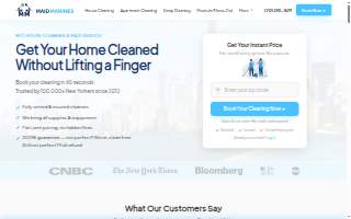 Cleaning Key West website