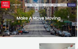 Make A Move Moving - NYC Moving & Storage Company website