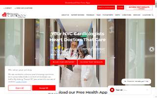 Manhattan Cardiology - Midtown East website
