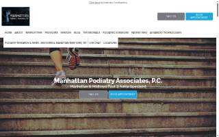 Manhattan Podiatry Associates, PC website
