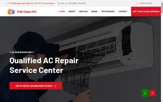 My AC Repairs NYC website