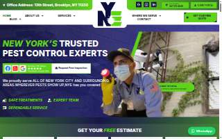 New York Exterminating INC. website