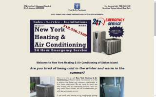New York Heating and Air Conditioning website