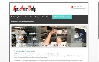 NYC Auto Body website