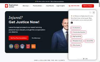 Raphaelson & Levine Law Firm, P.C. website