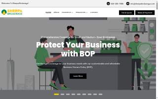 Sherpa Brokerage / Lama Ins Agency of New York website
