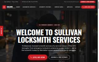 Sullivan Locksmith Services Inc website
