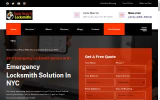 Super Security Locksmith Services | New York website