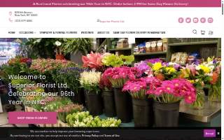 Superior Florist Ltd. website
