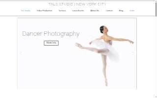 TALS Studio Photographer website