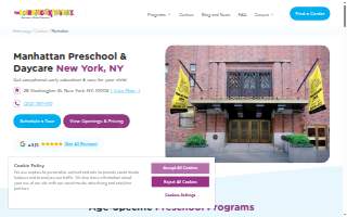 The Learning Experience - Manhattan website
