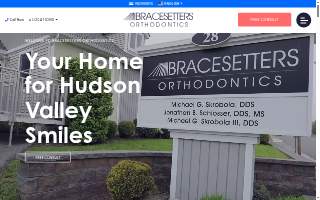 Bracesetters Orthodontics - Newburgh website