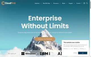 CloudFirst Technology Solutions Inc. website