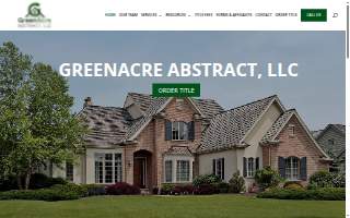 GreenAcre Abstract, LLC website