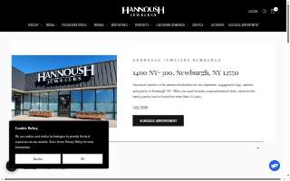 Hannoush Jewelers website