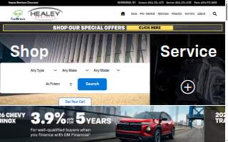 Healey Brothers Chevrolet website