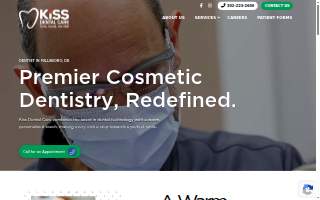 K.I.S.S. Dental Care website