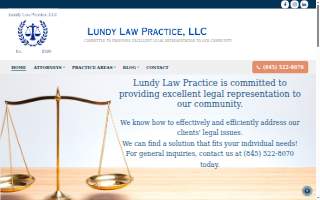 Lundy Law Practice, LLC website