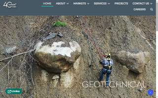 Tectonic Engineering Consultants, Geologists & Land Surveyors, D.P.C. of Short Pump website
