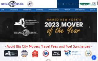 Triangle Movers Inc. website