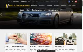 Wsc Auto Sales Inc & Rentals website