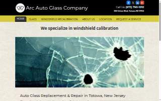 Arc Auto Glass of Niagara Falls website