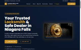 Cataract Safe & Lock Co website