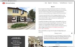 CIS Income Tax Service website