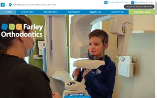 Farley Orthodontics website