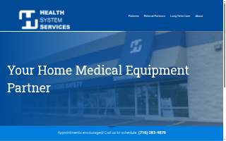 Health System Services website