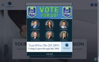 Insight Eye Care website