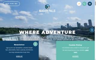 Niagara Falls USA Official Visitor Center & Destination Niagara USA Offices website