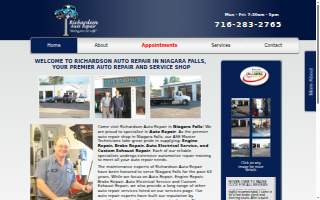 Richardson Auto Repair website