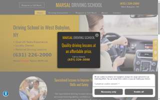 Marsal Driving School of Lindenhurst website