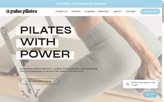 Pulse Pilates website