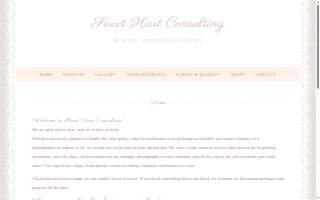 Sweet Hart Consulting website