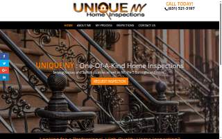 Unique NY Home Inspections Inc website