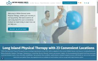 Within Normal Limits Physical Therapy | Amityville website