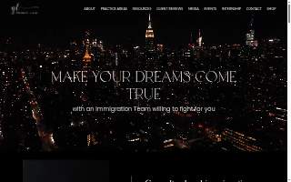 Yunus Law of North Amityville website